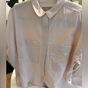Everlane Boxy Oxford in light pink- never worn